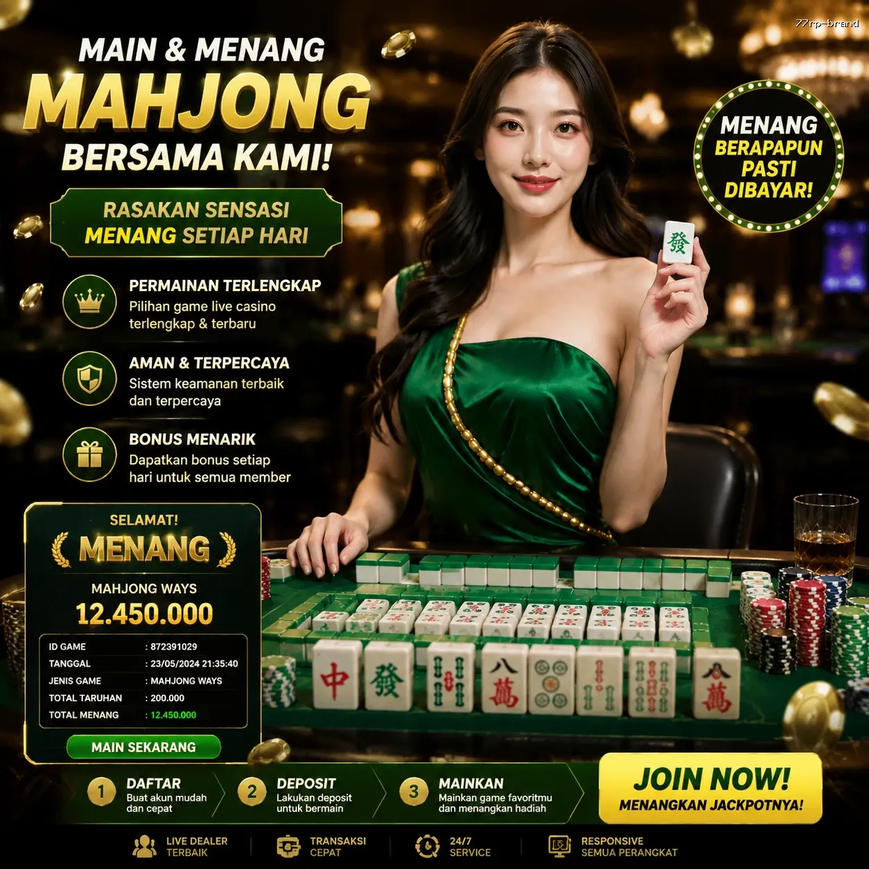 Bagaimana 77rp-brand Mengubah Cara Kita Bermain Game Online